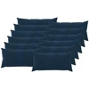 Pagalvėlės užvalkalas 12 pcs HEERLEN Mėlyna 40 x 80 cm