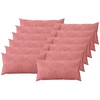 Pagalvėlės užvalkalas 12 pcs HEERLEN Rožinė 40 x 80 cm Aksomas
