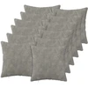 Pagalvėlės užvalkalas 12 pcs HEERLEN Šviesiai pilka 40 x 40 cm