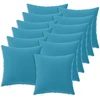 Pagalvėlės užvalkalas 12 pcs HEERLEN Šviesiai mėlyna 40 x 40 cm