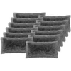 Pagalvėlės užvalkalas 12 pcs HEERLEN Šviesiai pilka 40 x 80 cm