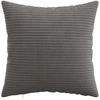 Pagalvėlės užvalkalas 12 pcs HEERLEN Tamsiai pilka 40 x 40 cm