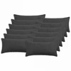 Pagalvėlės užvalkalas 12 pcs HEERLEN Tamsiai pilka 40 x 80 cm