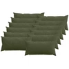 Pagalvėlės užvalkalas 12 pcs HEERLEN Žalia 40 x 80 cm mančester