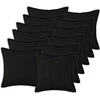 Pagalvėlės užvalkalas 12 pcs HOUTEN Juoda 50 x 50 cm Bouclé