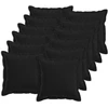 Pagalvėlės užvalkalas 12 pcs HOUTEN Juoda 45 x 45 cm