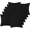 Pagalvėlės užvalkalas 12 pcs HOUTEN Juoda 50 x 50 cm Bouclé