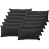 Pagalvėlės užvalkalas 12 pcs HOUTEN Juoda 40 x 80 cm Aksomas