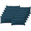 Pagalvėlės užvalkalas 12 pcs HOUTEN Mėlyna 40 x 80 cm Aksomas