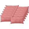 Pagalvėlės užvalkalas 12 pcs HOUTEN Rožinė 40 x 80 cm Aksomas