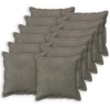 Pagalvėlės užvalkalas 12 pcs HOUTEN Šviesiai pilka 40 x 40 cm
