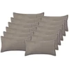 Pagalvėlės užvalkalas 12 pcs HOUTEN Šviesiai pilka 40 x 80 cm