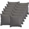 Pagalvėlės užvalkalas 12 pcs HOUTEN Šviesiai pilka 45 x 45 cm