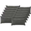 Pagalvėlės užvalkalas 12 pcs HOUTEN Tamsiai pilka 40 x 80 cm