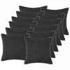 Pagalvėlės užvalkalas 12 pcs HOUTEN Tamsiai pilka 50 x 50 cm
