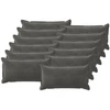 Pagalvėlės užvalkalas 12 pcs HOUTEN Tamsiai pilka 40 x 80 cm