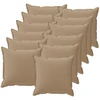 Pagalvėlės užvalkalas 12 vnt. HOUTEN Taupe 40 x 40 cm