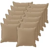 Pagalvėlės užvalkalas 12 vnt. HOUTEN Taupe 50 x 50 cm