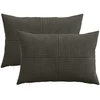 Pagalvėlės užvalkalas 2 pcs ALMELO Antracito 50 x 70 cm