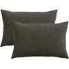 Pagalvėlės užvalkalas 2 pcs ALMELO Antracito 50 x 70 cm