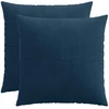Pagalvėlės užvalkalas 2 pcs ALMELO Jūrinė mėlyna 60 x 60 cm