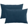 Pagalvėlės užvalkalas 2 pcs ALMELO Jūrinė mėlyna 40 x 60 cm