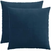 Pagalvėlės užvalkalas 2 pcs ALMELO Jūrinė mėlyna 80 x 80 cm