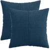 Pagalvėlės užvalkalas 2 pcs ALMELO Jūrinė mėlyna 35 x 35 cm