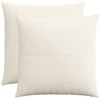 Pagalvėlės užvalkalas 2 pcs ALMELO Kreminė 70 x 70 cm mančester
