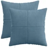 Pagalvėlės užvalkalas 2 pcs ALMELO Mėlyna 40 x 40 cm mančester
