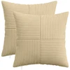 Pagalvėlės užvalkalas 2 pcs ALMELO Pilkai žalia 50 x 50 cm