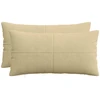 Pagalvėlės užvalkalas 2 pcs ALMELO Pilkai žalia 40 x 80 cm