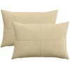 Pagalvėlės užvalkalas 2 pcs ALMELO Pilkai žalia 30 x 50 cm