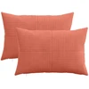 Pagalvėlės užvalkalas 2 pcs ALMELO Raudona oranžinė 50 x 80 cm