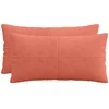 Pagalvėlės užvalkalas 2 pcs ALMELO Raudona oranžinė 40 x 70 cm