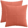 Pagalvėlės užvalkalas 2 pcs ALMELO Raudona oranžinė 40 x 40 cm