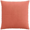 Pagalvėlės užvalkalas 2 pcs ALMELO Raudona oranžinė 55 x 55 cm