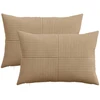 Pagalvėlės užvalkalas 2 pcs ALMELO Ruda 30 x 50 cm mančester