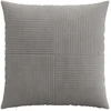Pagalvėlės užvalkalas 2 pcs ALMELO Šviesiai pilka 60 x 60 cm