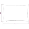 Pagalvėlės užvalkalas 2 pcs ALMELO Šviesiai pilka 50 x 70 cm