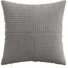 Pagalvėlės užvalkalas 2 pcs ALMELO Šviesiai pilka 30 x 30 cm