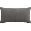 Pagalvėlės užvalkalas 2 pcs ALMELO Tamsiai pilka 40 x 80 cm