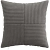 Pagalvėlės užvalkalas 2 pcs ALMELO Tamsiai pilka 35 x 35 cm