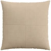 Pagalvėlės užvalkalas 2 pcs ALMELO Taupe 60 x 60 cm mančester
