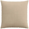Pagalvėlės užvalkalas 2 pcs ALMELO Taupe 55 x 55 cm mančester