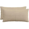 Pagalvėlės užvalkalas 2 pcs ALMELO Taupe 40 x 80 cm mančester
