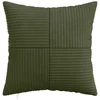 Pagalvėlės užvalkalas 2 pcs ALMELO Žalia 40 x 40 cm mančester