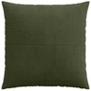 Pagalvėlės užvalkalas 2 pcs ALMELO Žalia 60 x 60 cm mančester