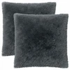 Pagalvėlės užvalkalas 2 pcs HEERLEN Antracito 60 x 60 cm