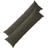 Pagalvėlės užvalkalas 2 pcs HEERLEN Antracito 40 x 145 cm